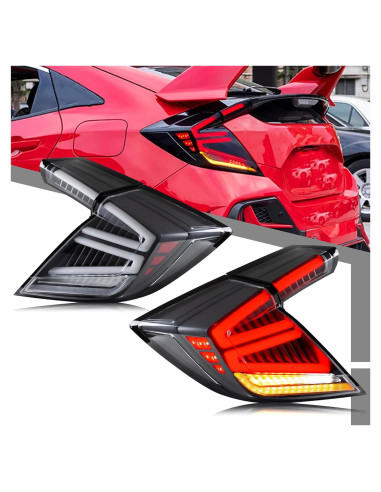 Luces Traseras LED Glistuning para Honda Civic 2016-2021