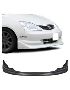 Labio de Parachoques Frontal GT-Speed PU Negro Honda Civic Si EP3 02-05