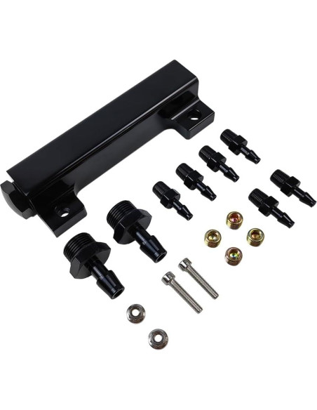 Kit Colector de Vacío 6 Puertos LLNSEAUTO para Turbo