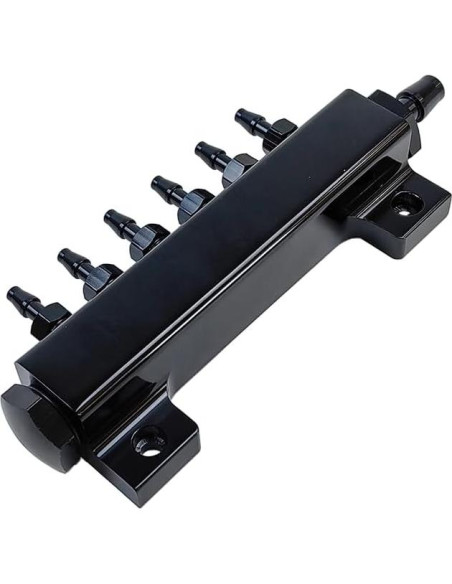 Kit Colector de Vacío 6 Puertos LLNSEAUTO para Turbo