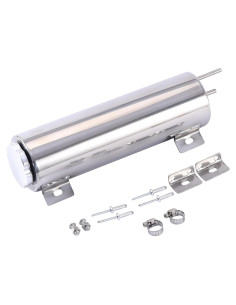 Tanque de desbordamiento BATONECO 3" x 10" acero inoxidable 0.79L