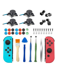 Kit Reemplazo Joystick Joycon OLCLSS 48 en 1 para Switch