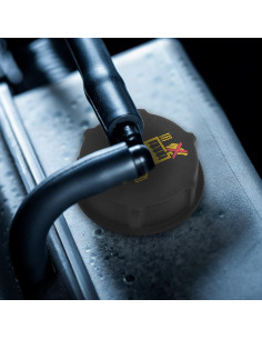 Tapa de tanque refrigerante ACROPIX para Ford - Negro 2