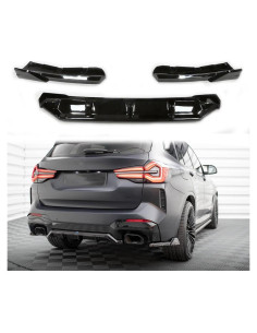 Difusor de Parachoques Trasero Mactoom para BMW X3 G01 LCI 2022-2024