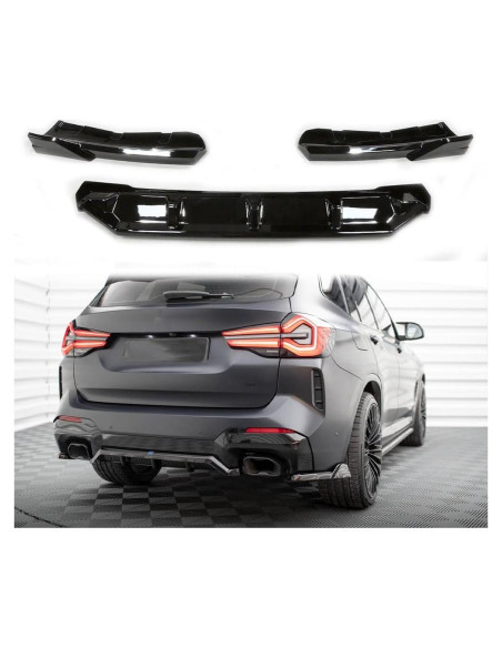 Difusor de Parachoques Trasero Mactoom para BMW X3 G01 LCI 2022-2024