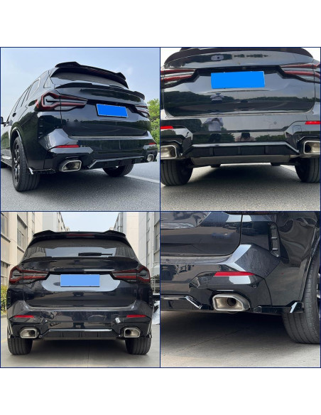 Difusor de Parachoques Trasero Mactoom para BMW X3 G01 LCI 2022-2024