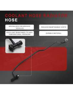 Manguera de Desbordamiento Tanque Refrigerante Yiklwwy Audi A4 A5 2016-2020 2