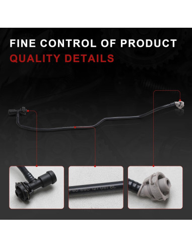 Manguera de Desbordamiento Tanque Refrigerante Yiklwwy Audi A4 A5 2016-2020