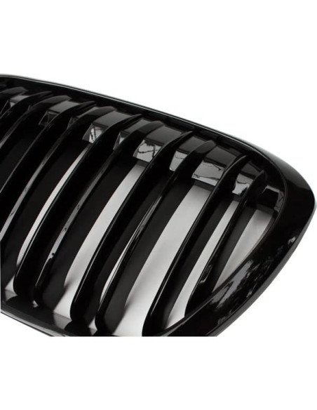 Rejilla Frontal BMW X1 F48 2016-2019 SINSOCJ Negro Brillante