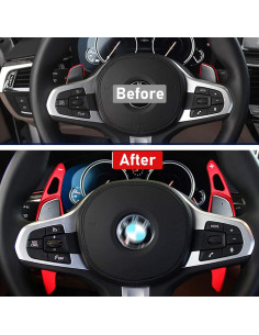 Extensión de Palanca de Cambios Jaronx para BMW G20 G30 G31 Rojo 2
