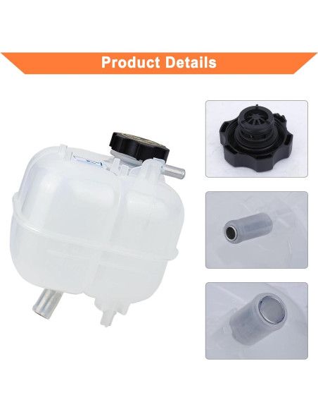 Tanque de Refrigerante Frontal YOUYIEN para Jeep y Chrysler