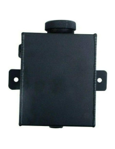 Tanque de refrigerante HCHCSPEED 1.2L aluminio negro universal