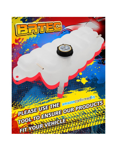 Tanque de Expansión de Refrigerante BRTEC para Ford y Lincoln 2015-2023