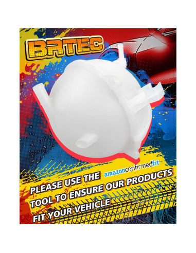 Depósito de Refrigerante BRTEC con Tapa para Audi y Volkswagen