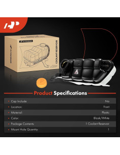 Tanque de Recuperación de Refrigerante A-Premium para Mercedes-Benz 2