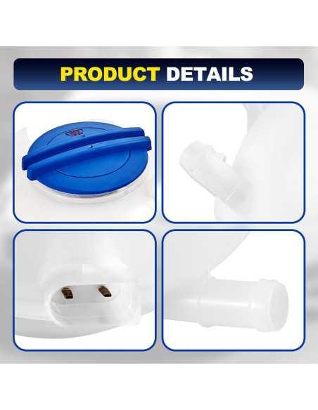 Tanque de refrigerante YEHERIT 1K0121407A para Audi y VW