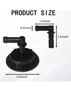 Tapa de Refrigerante Hirificing para Honda y Acura - Negro 2