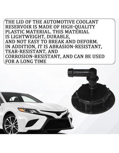 Tapa de Refrigerante Hirificing para Honda y Acura - Negro