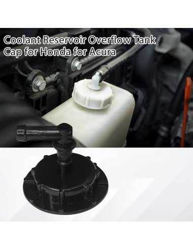 Tapa de Refrigerante Hirificing para Honda y Acura - Negro