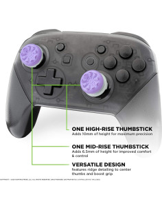 KontrolFreek FPS Freek Galaxy Thumbsticks Nintendo Switch - Púrpura 2