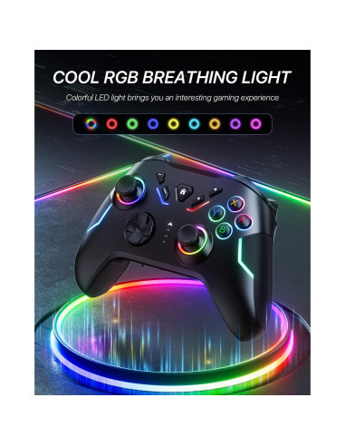 Controlador Pro Inalámbrico NODSUUP para Switch y PC