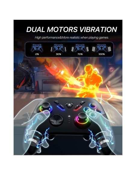 Controlador Pro Inalámbrico NODSUUP para Switch y PC