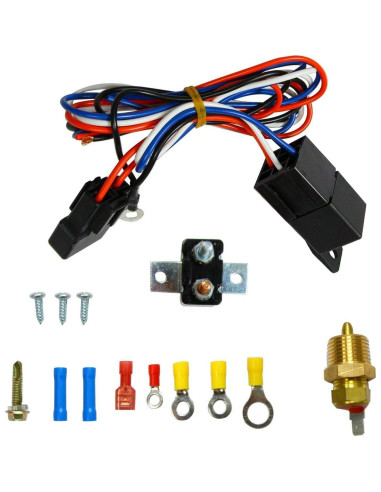 Ventilador Eléctrico Blackhorse-Racing 16" Universal 120W