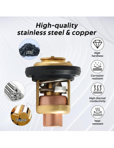 Termostato Honda Marine 4T BF8D BF9.9D BF15D 60C 2