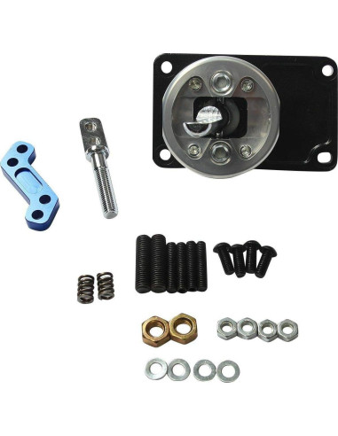 Palanca de Cambios Corta MAGQOO Aluminio Azul para Ford Mustang 83-04