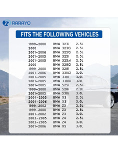 Carcasa de Termostato Aluminio RARAYC para BMW 1999-2006 2