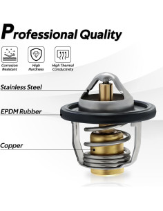 Termostato de Refrigerante KPALAG 82C Compatible Suzuki 2