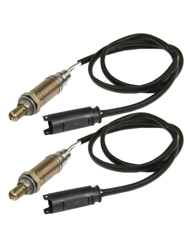 Sensor de Oxígeno Downstream Maxfavor 2Pcs Compatible BMW