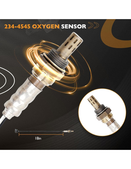 Sensor de Oxígeno HQPASFY 2 Pcs Compatible Chrysler Dodge Jeep