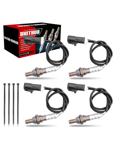 Sensor de Oxígeno UNITHUB 4 Piezas Compatible Ford Lincoln