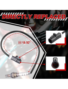 Sensor de Oxígeno UNITHUB 4 Piezas Compatible Ford Lincoln 2