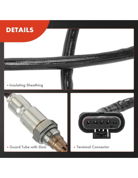 Sensor de Oxígeno A-Premium para Ford F150, Mustang, Escape 2017-2023