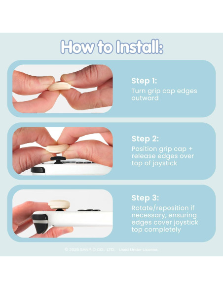 Tapas de Pulgar Hamee Hello Kitty Pompompurin y Cinnamoroll