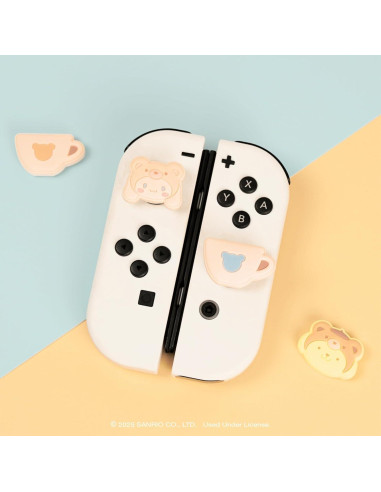 Tapas de Pulgar Hamee Hello Kitty Pompompurin y Cinnamoroll