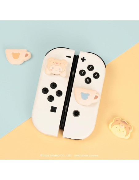 Tapas de Pulgar Hamee Hello Kitty Pompompurin y Cinnamoroll