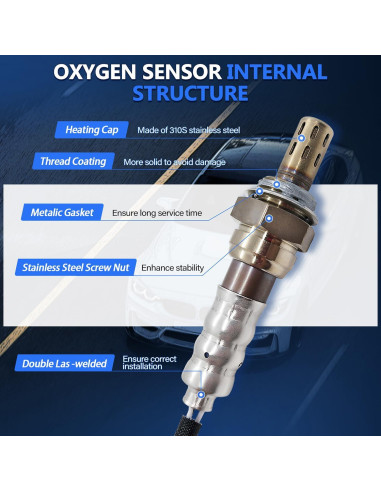 Sensor de Oxígeno Maxfavor 234-4622 Compatible Toyota