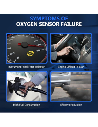 Sensor de Oxígeno Maxfavor 234-4622 Compatible Toyota