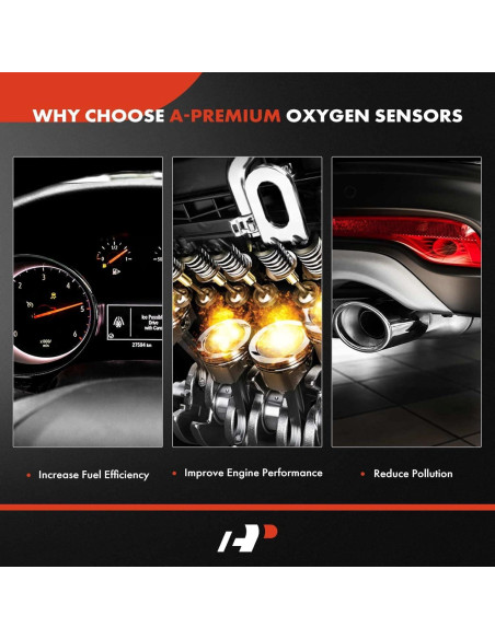 Sensor de Oxígeno O2 A-Premium para Ford y Lincoln