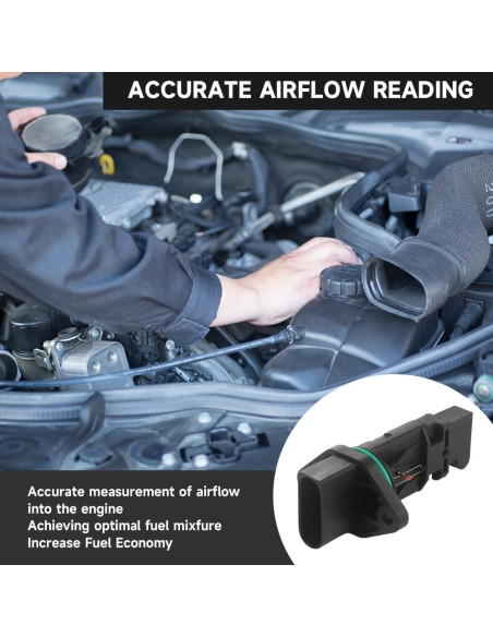 Sensor de Flujo de Aire Masivo YOLLKY 2407yo076 Compatible Audi y VW