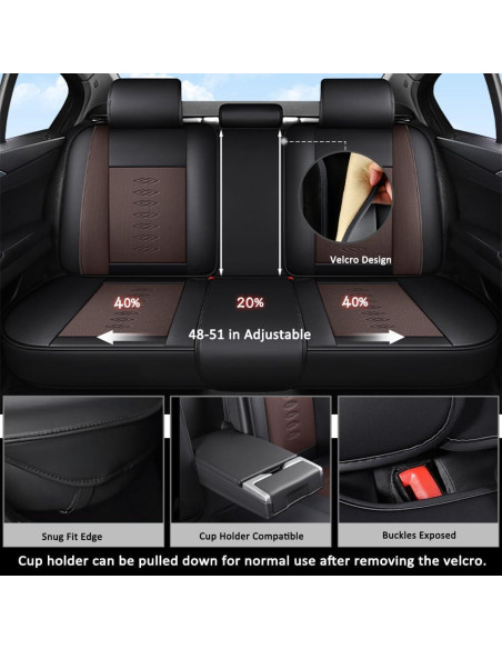 Fundas de Asiento NCCLOVELY para BMW X5 2000-2026, 5 Asientos