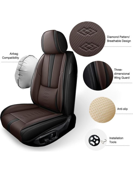 Fundas de Asiento NCCLOVELY para BMW X5 2000-2026, 5 Asientos
