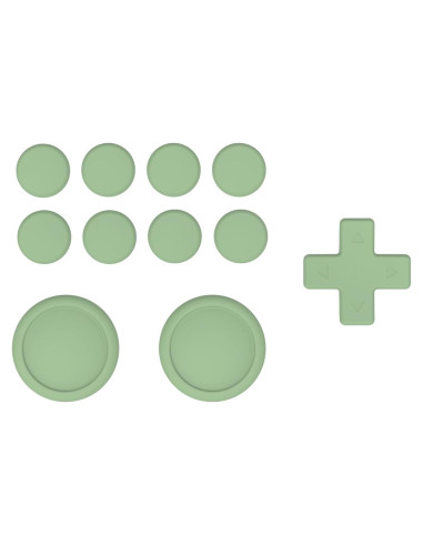 Cubiertas de Silicona PlayVital para Joycon Nintendo Switch - Verde Matcha