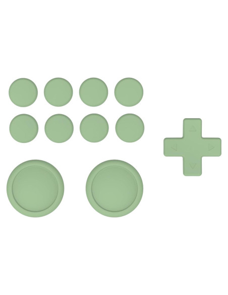 Cubiertas de Silicona PlayVital para Joycon Nintendo Switch - Verde Matcha