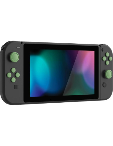 Cubiertas de Silicona PlayVital para Joycon Nintendo Switch - Verde Matcha
