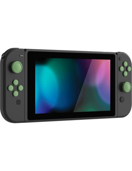 Cubiertas de Silicona PlayVital para Joycon Nintendo Switch - Verde Matcha