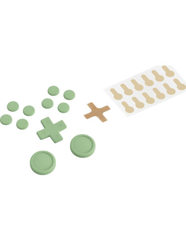 Cubiertas de Silicona PlayVital para Joycon Nintendo Switch - Verde Matcha